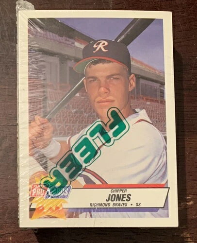 楽天トレーディングカード　ラフテル1993年 Fleer Procards トリプルA オールスターゲーム 工場未開封 チッパージョーンズ RC