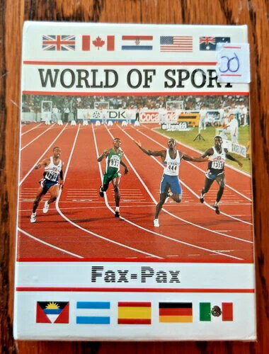 1993 FAX PAX ワールド オブ スポーツ 工場未開封セット 40 カード ジョーダン マラドーナ グリフィー!!