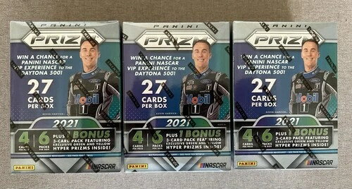2021年 パニーニ プリズム NASCAR レーシング ファクトリーシール ブラスターボックス 3個セット
