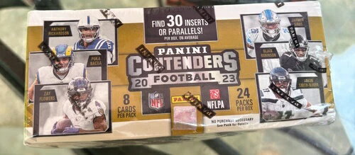 楽天トレーディングカード　ラフテル2023年新商品 パニーニ コンテンダーズ フットボール NFL 24個入り リテールボックス 24パック 工場未開封