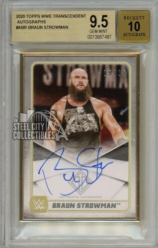 ֥饦󡦥ȥޥ 2020 Topps ȥ󥻥ǥ WWE ȥե 05/25 BGS 9.5