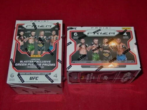 楽天トレーディングカード　ラフテル（2） ボックス 2022 Panini Prizm UFC ブラスター ボックス （新商品） グリーン パルサー プリズム + RC#2