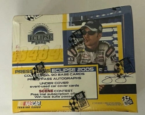 2005 プレスパス エクリプス NASCAR レーシング ホビーエディション ボックス 工場未開封 24個パック