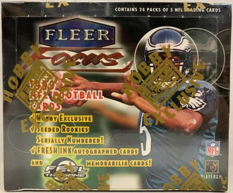 1999 FLEER FOCUS NFL フットボール ホビーボックス 24パック カート・ワーナー RC 新品未開封