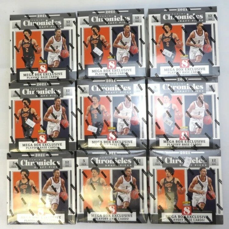 9個セット！2021年クロニクルズ NBAドラフトピック メガボックス 未開封 パニーニ バスケットボール 新品
