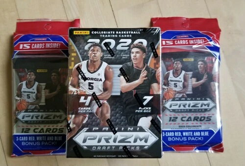 2020-21 パニーニ プリズム NBA ドラフトピック バスケットボール ブラスターボックス チェロパック ロット 新品