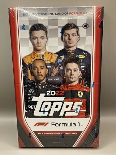 2022 Topps Formula 1 ホビーボックス F1 レーシング 未開封 新品 18パック