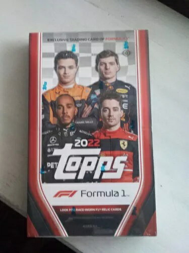 2022 Topps フォーミュラ1 ワン レーシング ファクトリーシール ホビーボックス