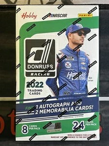 2022 パニーニ ドンラス レーシング 未開封 ナスカー ホビーボックス / オート1台 & レリック2台 / 24..