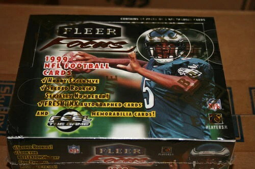 1999年 Fleer Focus フットボールボックス（工場未開封）（カート・ワーナー/ドナルド・ドライバー RC）