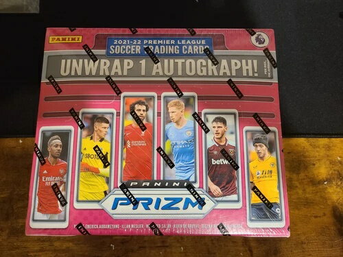 2021-22 パニーニ プリズム イングリッシュ プレミアリーグ サッカー ホビーボックス 工場未開封 EPL(3)