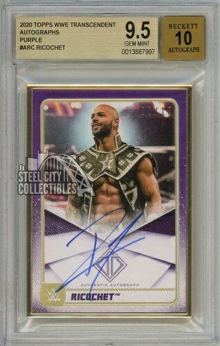 ꥳ 2020 ȥåץ ȥ󥻥ǥ WWE ѡץ ȥե 05/10 BGS 9.5