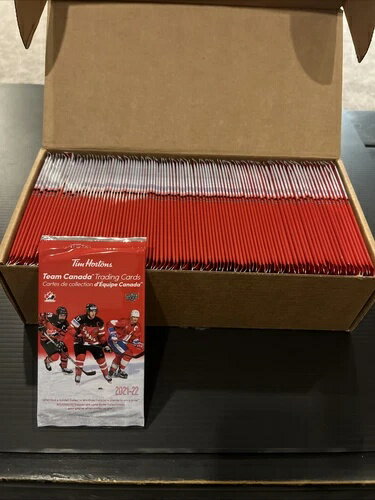 2021-22 アッパーデッキ ティムホートンズ チームカナダ フルボックス 100個入り 未開封パック