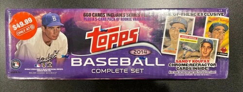 2014 Topps ファクトリーシールセット（ルーキーバリエーションパックとコーファックス クロームカード..