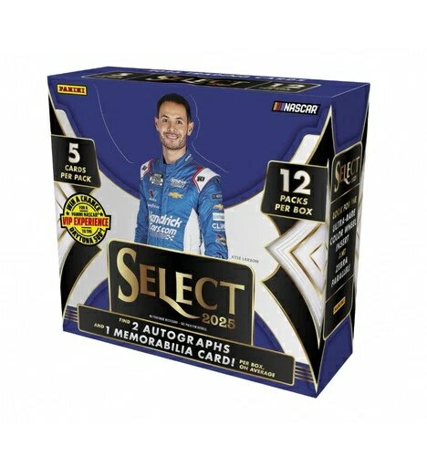 2025年 パニーニ セレクト ナスカー レーシング ファクトリーシール ホビーボックス