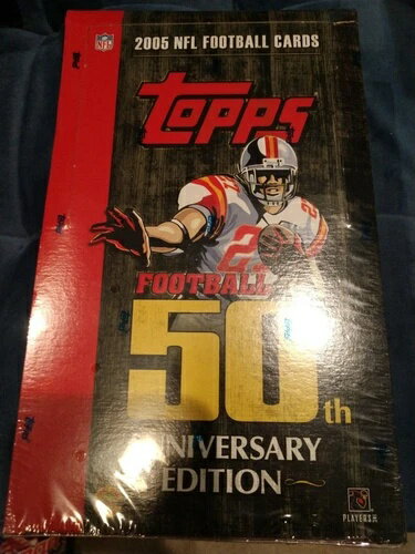 2005 Topps フットボール ファクトリーシール ホビーボックス アーロン・ロジャース、アレックス・スミス RC TB12