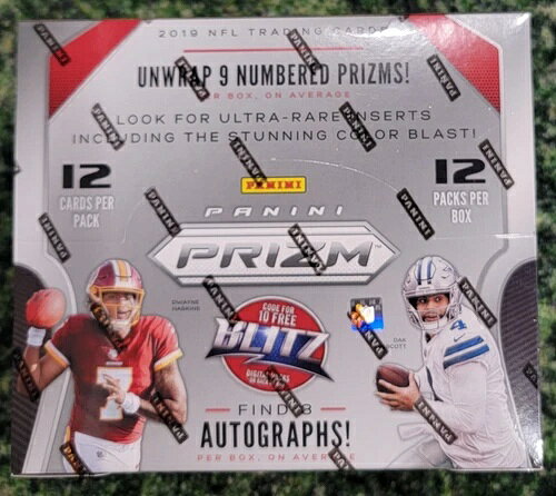 2019 PANINI PRIZM FOOTBALL FACTORY SEALED HOBBY BOX 3 AUTOGRAPHS MURRAY JONES RC◇商品の仕様◇状態 新品/工場未開封：新品、未使用、未開封、未損傷の商品（ハンドメイド商品を含む）。状態については…続きを読むタイプ スポーツトレーディングカードスポーツ フットボールリーグ ナショナル・フットボール・リーグ (NFL)セット 2019 Panini Prizm構成 ボックスサイン認証リーフメーカー Panini素材 カードストックシーズン 2019UPC 該当なし◇注意事項◇※以下の注意事項をご理解のうえ、ご購入ください※◆ 未開封ボックスについて当店で取り扱っているトレーディングカードボックスは、全て未開封の状態で仕入れております。外装（シュリンクや箱など）には、製造・輸送時に伴う軽微なダメージが生じる場合がございます。シュリンクの浮きやヨレ外箱のへこみ・スレ・小さな破れ製造段階での外装の個体差なお、外装の状態に関するご要望（完璧な美品など）には対応できかねる場合がございますので、予めご了承ください。※オールドパック／絶版ボックスについて年代物や絶版商品の場合、経年による外箱の劣化やシュリンクの変色・破損がある場合がございます。コレクション目的の方は、画像・説明文を十分ご確認のうえご購入ください。◆ 在庫状況について当店の商品は海外から取り寄せております。ご購入のタイミングによっては在庫切れとなる場合がございます。その際はご連絡のうえ、ご注文をキャンセルさせていただく場合がございます。◆ ご注文後のキャンセルについてご注文と同時に商品のお取り寄せを開始するため、お客様都合によるキャンセルは承っておりません。◆ 配送についてお届けまでに通常2〜3週間ほどかかります。海外の祝日や天候、税関手続きにより通常より配送が遅れる可能性がございます。◆ 保証について商品説明に英語で「保証（warranty）」と記載があっても、日本国内では適用されませんのでご了承ください。当店では、商品到着後7日以内の初期不良に限り、対応させていただきます。◆ 商品の色・素材感について撮影環境やモニター設定により、実際の商品と色味や質感が異なる場合がございます。◆ 価格変動について希少性の高い商品は市場価格の変動により追加料金をお願いする場合がございます。追加料金に同意いただけない場合、ご注文のキャンセルが可能ですので、ご希望の際はお申し付けください。◆ その他サービスについて海外製品の輸入代行も承っております。ショップに掲載されていない商品でもお探し可能ですので、お気軽にご相談ください。業者販売（業販）や複数購入の場合、割引対応も可能です。ご希望の方はお問い合わせください。