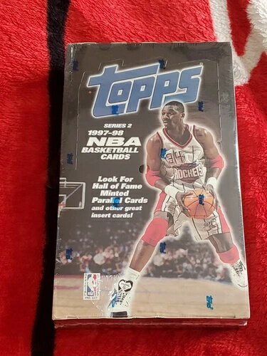 1997-98 Topps シリーズ2 バスケットボールカード 工場未開封 ホビーボックス 36パック リップ