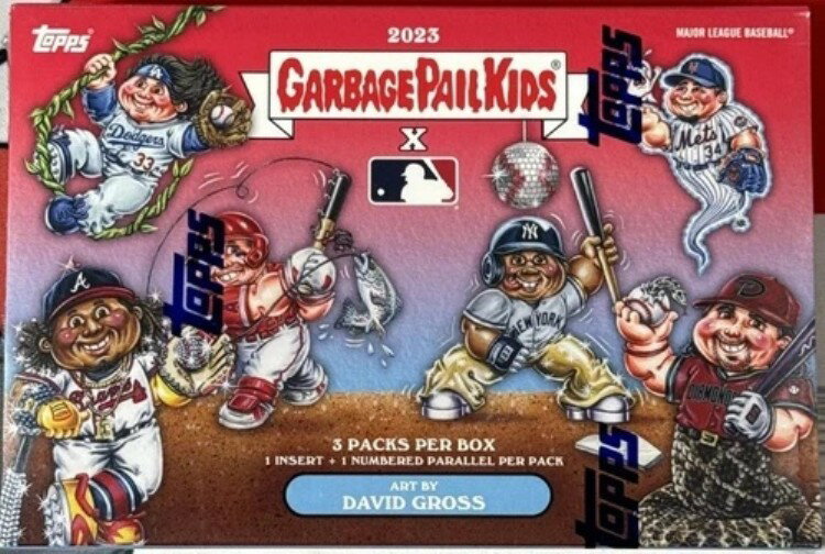 2023 Topps Garbage Pail Kids x MLBシリーズ 3ボックス 工場未開封 完売！手持ちあり