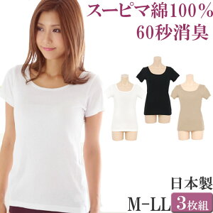 汗取りインナー レディース 脇汗 インナー レディース 半袖 綿100% tシャツ セット 3枚 大きいサイズ ll L M 消臭 汗じみ防止 背中 吸汗 肌着 日本製 下着 レディースインナー ボディフィルター 春 夏 涼しい 半袖インナー 秋 冬 暖かい 母の日 ギフト プレゼント