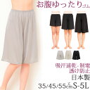 ペチコート パンツ ロング ペチパンツ ロング ショート丈 ペチコート 透けない 吸汗速乾 [M:1/2] ペチパンツ 大きいサイズ 3l ll LM S 5分丈 3分丈 1分丈 ペチパンツ 夏 涼しい 冬 暖かい ズボン下 日本製 下着 汗取りインナー レディース petticoat 母の日 プレゼント