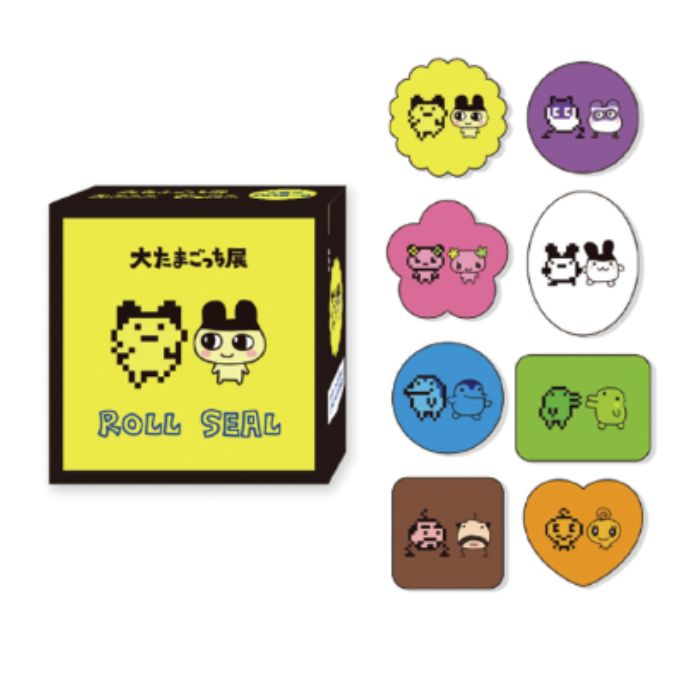 ロールシール 大たまごっち展 BANDAI バンダイ グッズ