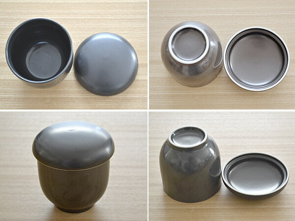 茶碗蒸し（黒マット） EASTオリジナル茶碗蒸し 器 スープカップ デザートカップ シンプル茶碗蒸し 蒸し碗 ちゃわんむし ナチュラル茶碗蒸し 美濃焼 和食器 蓋物 カフェ風 モダン