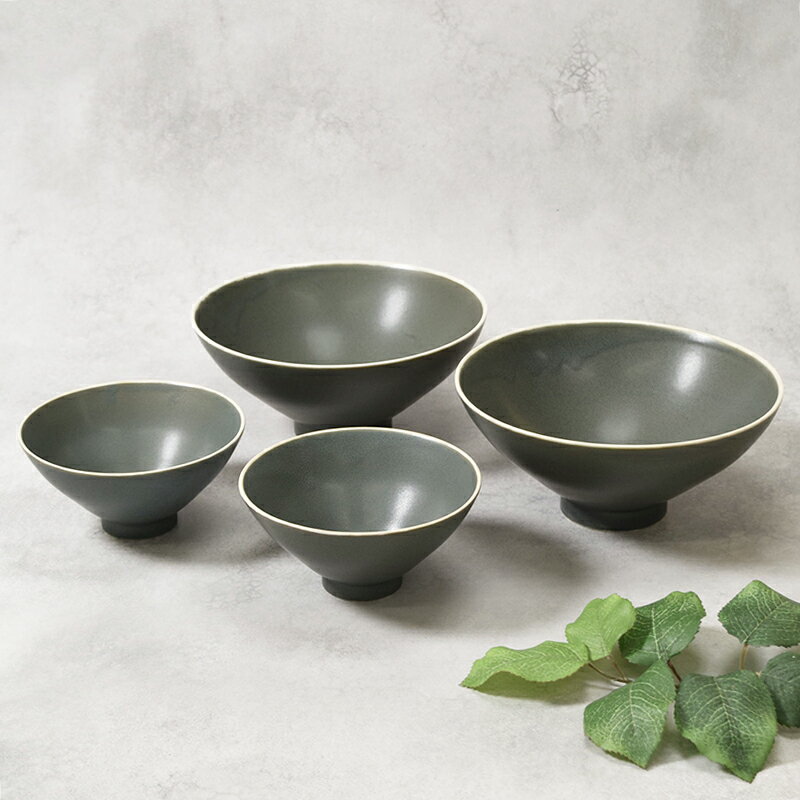 丼ぶり ＆ 小さい茶碗 2人用 4点セット 常盤 ときわ 送料無料食器セット セット食器 まとめ買い ペア食器 新生活 引っ越し 丼 どんぶり 大鉢 麺鉢 鉢 ご飯茶碗 ライスボウル ボウル マット セミマット 和モダン