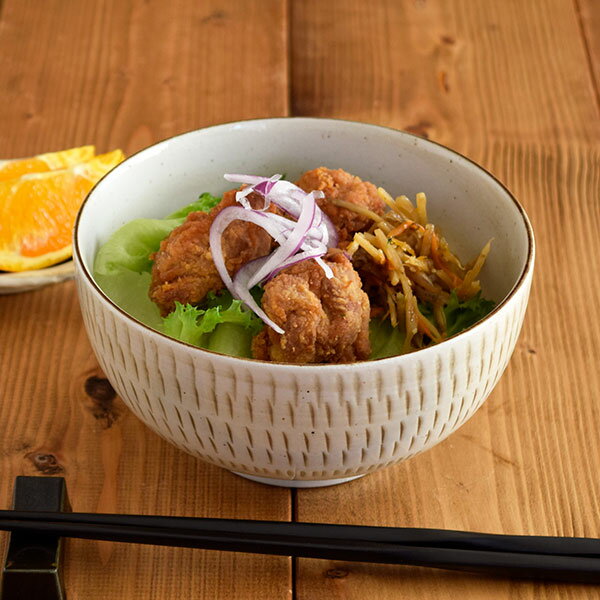 どんぶり お好みどんぶり　大　美濃民芸 丼 丼ぶり 大鉢 盛鉢 煮物鉢 うどん どんぶり 蕎麦 どんぶり 麺鉢 ボウル 和食器 鉢 カフェ風 ナチュラル 民芸食器 素朴 おしゃれ 和カフェ カフェ食器