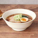 ラーメンどんぶり 19cm 渦刷毛目 クリーム 丼 丼ぶり ラーメン丼 ラーメン どんぶり 和食器 ボウル ラーメン鉢 麺鉢 食器 大鉢 モダン カフェ食器 おうちCafe