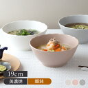 【6/20限定!300円OFFクーポン】麺鉢 19cm Finaフィナボウル 鉢 お皿 皿 食器 大鉢 盛り鉢 盛り皿 煮物鉢 サラダボウル 麺鉢 丼ぶり どん...