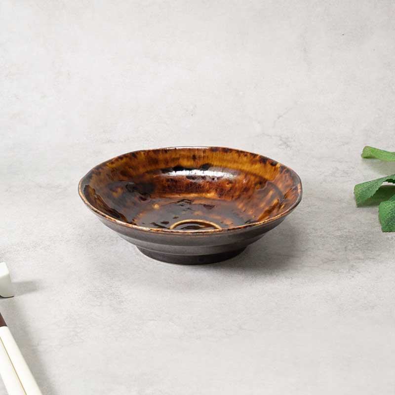 Rakuten - 煮物鉢 16.5cm うず型 焦がれボウル 鉢 お皿 皿 食器 中鉢 取り鉢 取り皿 煮物鉢 サラダボウル ヨーグルトボウル シリアルボウル スープボウル デザートボウル カフェ食器 和カフェ 和モダン モダン
