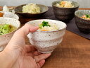 【最大600円OFFクーポン4/24 20:00～4/29 9:59】深めのお茶碗　11cm　ろくろ目　和食器茶碗 お茶わん ご飯茶碗 飯碗 ライスボウル 鉢 ボウル 食器 器 うつわ シック モダン カフェ食器 和カフェ おしゃれ 3