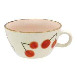 スープカップ サクランボ recolte(レコルト)スープボウル スープマグ カフェオレボウル カフェ食器 コップ さくらんぼ カップ 和カフェ おうちCafe モダン 和モダン おしゃれ