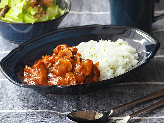 オーバルボウル 24cm フィセル 楕円 深皿 ボウル 鉢 おしゃれ 洋食器 お皿 皿 食器 盛り鉢 盛り皿 煮物鉢 サラダボウル カレー皿 ボウル カレーボウル パスタボウル