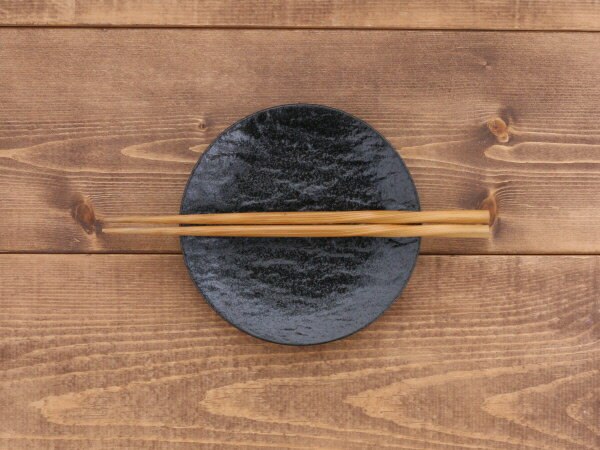 プレート 15cm スレート調 ブラックプレート おしゃれ 皿 食器 和食器 中皿 盛り皿 サラダ皿 デザート皿 ケーキ皿 パン皿 前菜皿 副菜皿 取り皿 シンプル