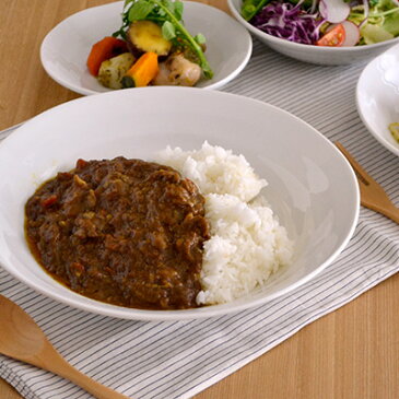 うず 軽い和食器 大きめ盛鉢 白(8寸) 25cm カレー皿 パスタ皿 ボウル 白い食器 大皿 大鉢 盛り鉢 深皿 ポーセリンアート 軽量 軽い 軽量磁器