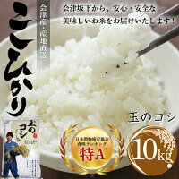 福島県会津産こしひかり10kg産地直送米