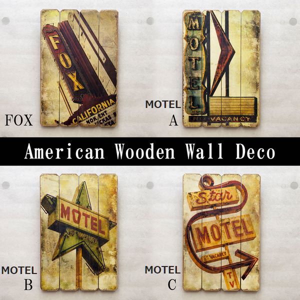 レリーフ アート ウォールデコレーション 家具 インテリア アメリカン ウッデン ウォールデコ アンティーク ユーズドのような仕上げ 木製プレート お店 お家のドア 玄関 リビング 壁掛け 裏側フック等付 インテリアアート