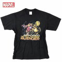 半袖 Tシャツ カットソー トップス メンズファッション MARVEL アイアンマン マーベル アーマードアベンジャー アメコミ アベンジャーズ スパイダーマン コミックス 人気ヒーロー インパクトあるデザイン 注目度抜群 アイアンマンTシャツ おなじみ ARMORED AVENGER クール