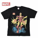 半袖 Tシャツ カットソー トップス メンズファッション MARVEL アイアンマン IRONMAN マーベル アメコミ アベンジャーズ 誕生日プレゼント ダンス コミックス 人気ヒーロー インパクトあるデザイン 注目度抜群 アイアンマンTシャツ スパイダーマン おなじみ クール