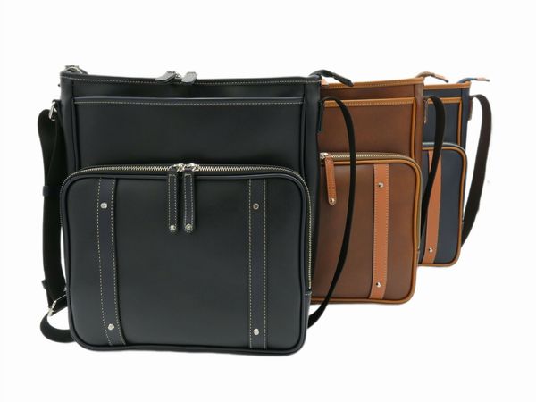 樂天商城 - ショルダーバッグ メンズバッグ メンズファッション ビジネスバッグの代わり パトリック A4サイズ対応 縦型ショルダー 兵庫県豊岡製 鞄生産日本一の街 縦型ショルダーバッグ 収納力重視 ボリュームあるPVC ポリ塩化ビニル 重厚感漂う雰囲気仕上げ PVC素材 雨や汚れに強い