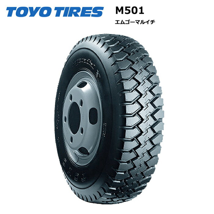 トーヨータイヤ 650R16 12PR M501 チューブタイプ サマータイヤ 4本セット【送料無料 650/16 650-16 】