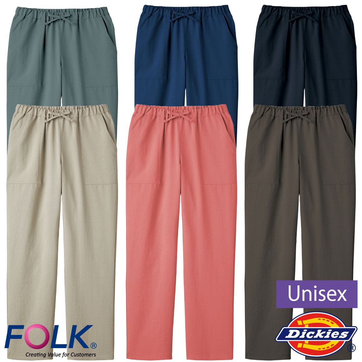 Dickies ѥ 5024SC SS4L ˽ ե FOLK 6Ÿ