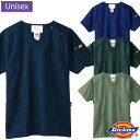 Dickiesスクラブ 7045SC SS〜4L フォーク FOLK 4色展開