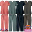 Dickiesスクラブ上下セット 7071SC-5024SC-SET 女性用 SS〜4L フォーク FOLK