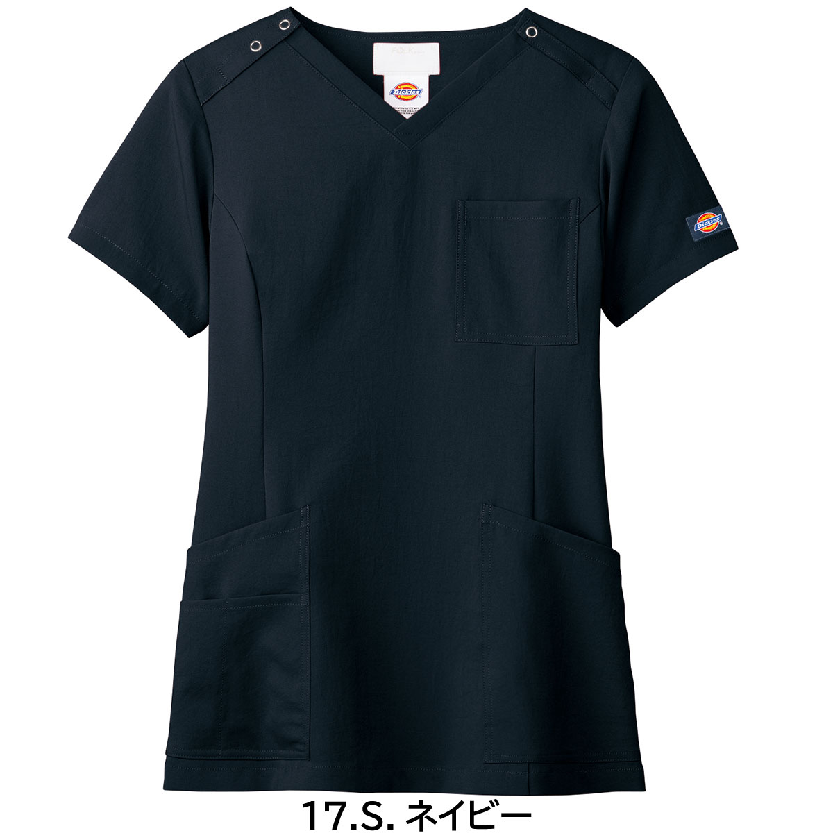 Dickiesスクラブ上下セット 7071SC-5024SC-SET 女性用 SS〜4L フォーク FOLK