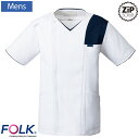メンズジップスクラブ® 7060SC S〜4L フォーク FOLK 1色展開