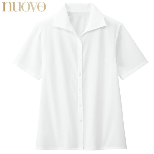 ブラウス(半袖)FB71039 5号〜23号 女性用 NUOVO ヌーヴォ 1色展開 ブラウス(半袖)FB71039 5号〜23号 女性用 NUOVO ヌーヴォ 1色展開