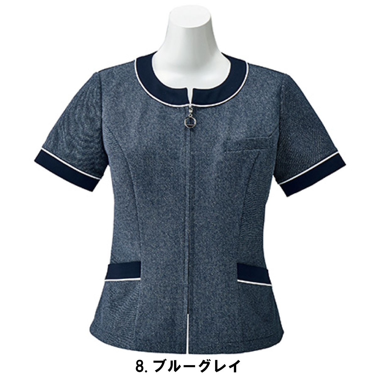 オーバーブラウス AJ0838 5号～21号 ボンマックス BONMAX 女性用 1色展開